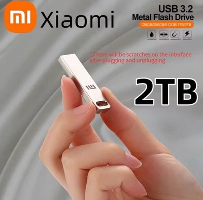XIAOMI USB 3.2 Flash-Laufwerk 2 TB Metall-USB-Stick, High-Speed-Typ-C-Speichers