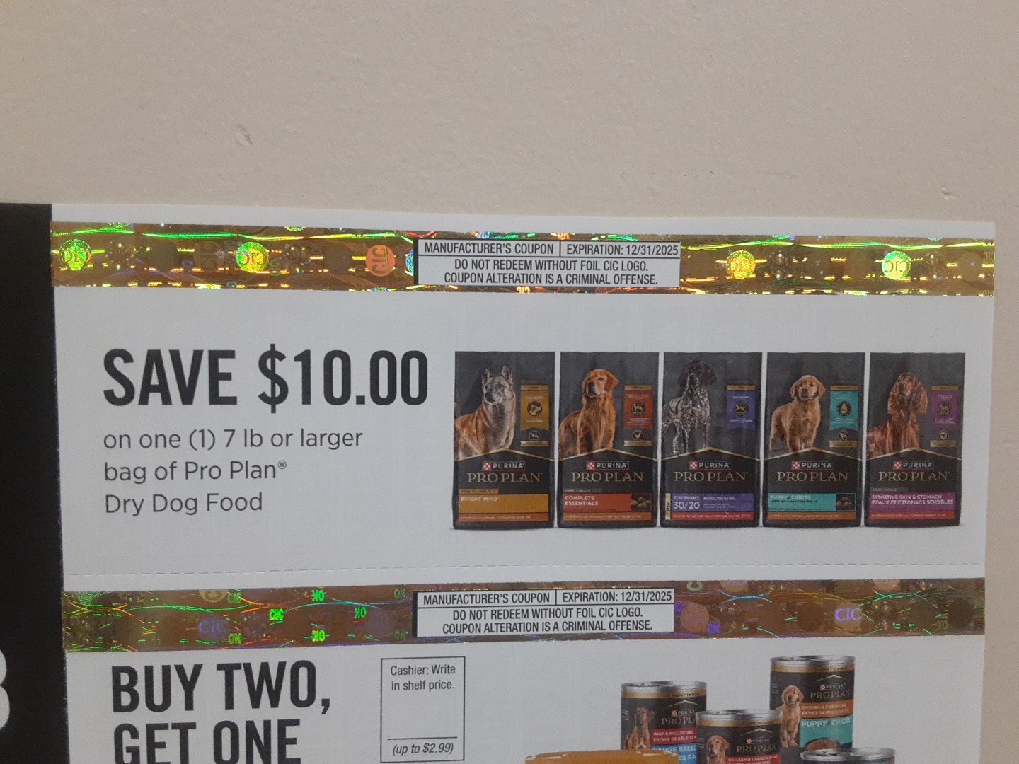 Purina Pro Plan Coupons, Save Up To $18.48, Expires 12/31/2025