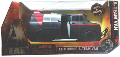 Large 10'' x 5'' x 4'' Original New Unopened Electronic A-Team Lights & Sound Van
