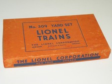 Lionel PW Postwar No. 309 Yard Set Signs in Original Box