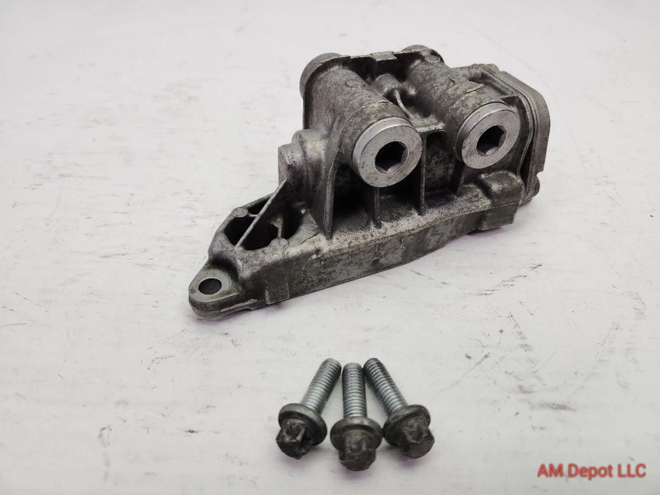 BMW 535xi 535i N54 E60 E61 2008 motor enfriador de aceite termostato/carcasa 7573212 Foto 2 de 4