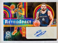 Steven Adams 2023-24 Panini Spectra RetroSpect International Autograph Auto /10