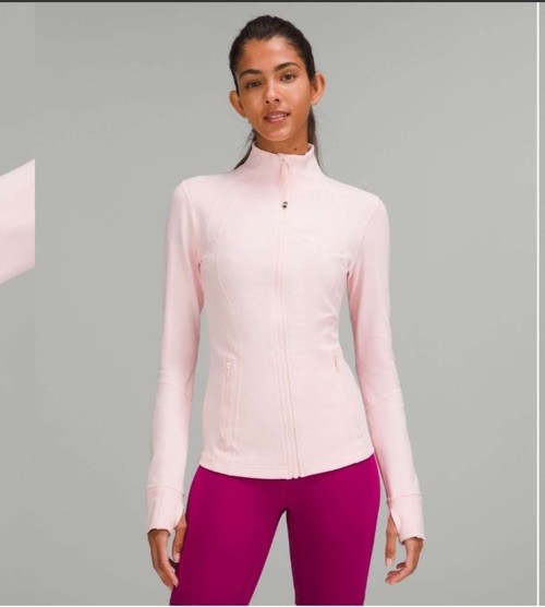 LULULEMON DEFINE Jacket STRAWBERRY MILKSHAKE Pink Full Length LUON