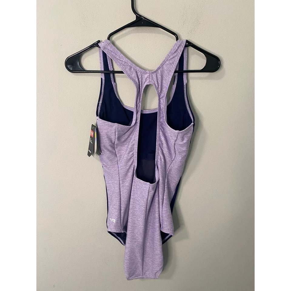 New TYR Women's Maxifit Splice Swimsuit, Size 12 - Image 2 of 4