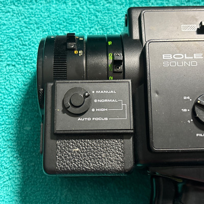 Vintage Bolex 564 XL AF Super 8 Film Camera With Microphone Not