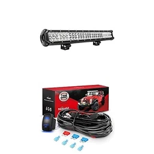 Nilight LED Light Bar 25Inch 162W Spot Flood Combo Led Off Road Lights White 