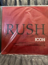 Rush ICON RED LP Greatest Hits Album
