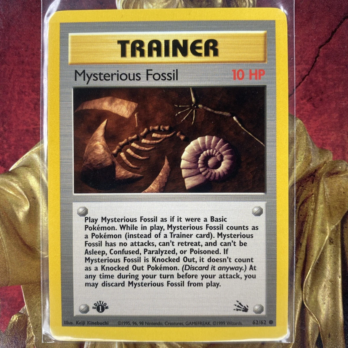 Trainer-Item Pokémon TCG Fossil 1st Edition Games Individual