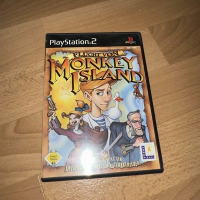 Flucht von Monkey Island 4 PS2 Pal komplett deutsch cd Top Zustand 