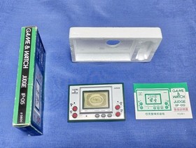 Rare Nintendo Game & Watch Judge, with box, manual, etc.