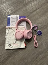 Disney StoryPhones Bluetooth Kids Headphones Minnie Mouse Rose Pink