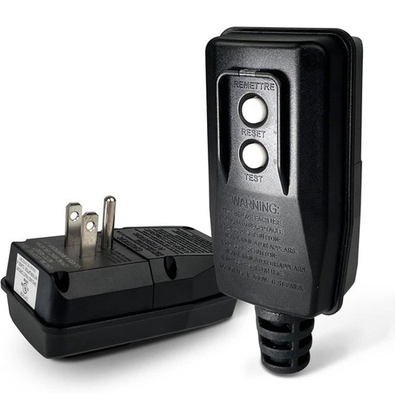 #ad GFCI Plug for Pressure Washer Pool Pump 15Amp 3 Prong Circuit Breaker Outdoor... $19.99