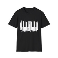 Piano Keyboard T-Shirt, Piano Player Tee, Pianist Top, Classical Music