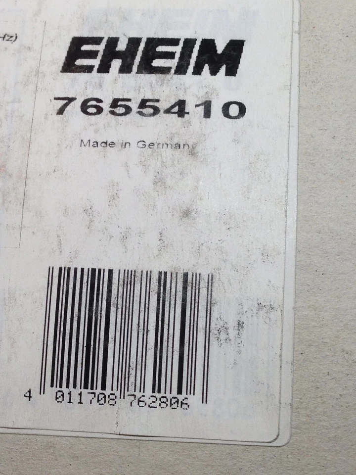 Impulsor de repuesto de filtro externo Eheim 2012 7655410 2012/60 HZ 720686762800 Foto 4 de 4
