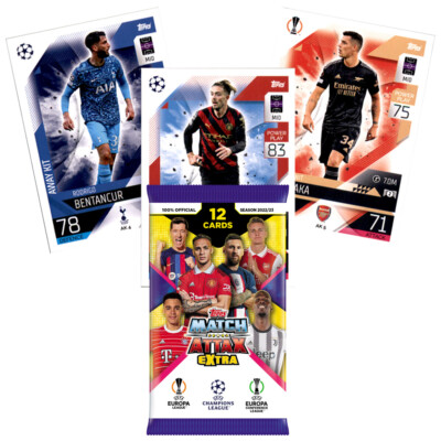 Topps Champions League EXTRA 22/23 Trading Cards OUT,HH,HTH,MV,OL,MH,CLU,LEG,SU