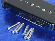 Lindy Fralin Humbucker Pickup Nickel Pickup Pole Screws, Set Of 6, #FNP