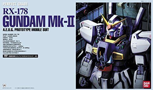 PG 1/60 RX-178 Gundam Mk-II AUG Farbe Mobilanzug Zeta Gundam Modellbausatz BandaiJ - Bild 2 von 5