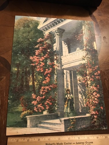 Perfect Picture Puzzle Value+ Old Southern Homestead Complete in Original Box - Picture 2 of 7
