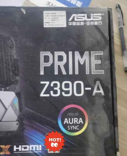 ASUS Prime Z390-A LGA 1151 Intel Z390 Chipset SATA USB 3.1 ATX DDR4 Motherboard - Afbeelding 1 van 5