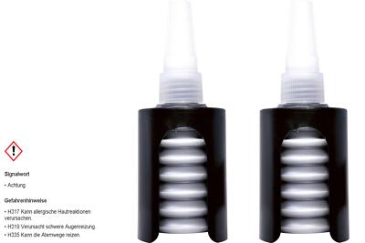 2x Petec Flächendichtung aushärtend grün niedrigfest 75ml Pressbox