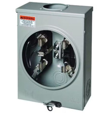 Square D Meter Socket Ringless Horn Bypass 125 A Overhead/Underground UGHTRS101B