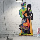 Vintage Stl Elvira Coors Light Halloween Wall Decor Beer Metal Sign Mancave