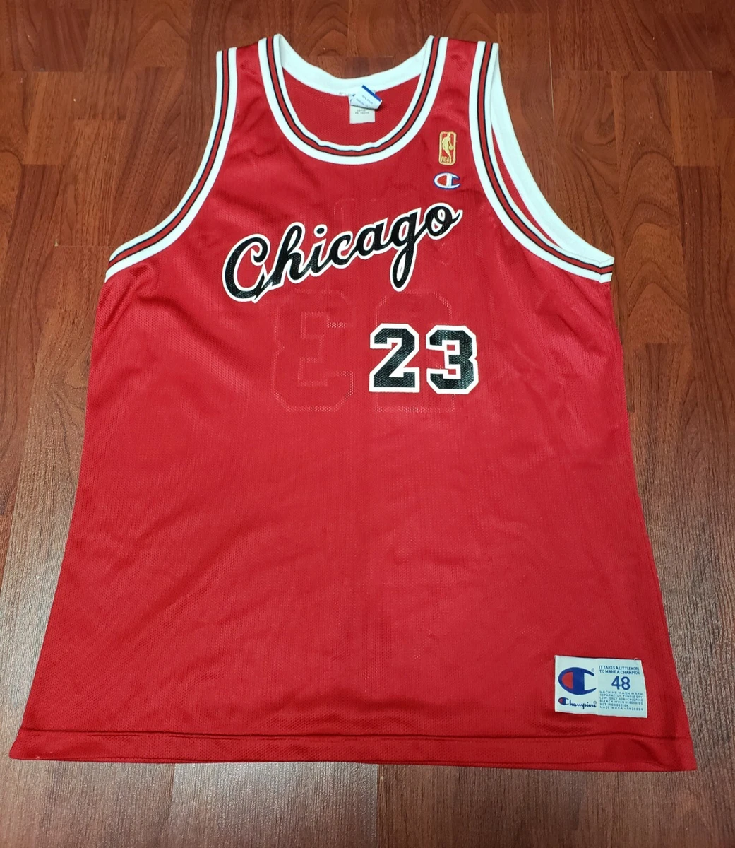Vintage Michael Jordan Rookie Chicago Bulls Champion Jersey