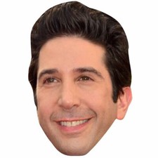 David Schwimmer Celebrity Mask, Flat Card Face