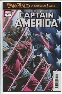 MARVEL COMICS//2019 CAPTAIN AMERICA #9 ALEX ROSS MAIN COVER