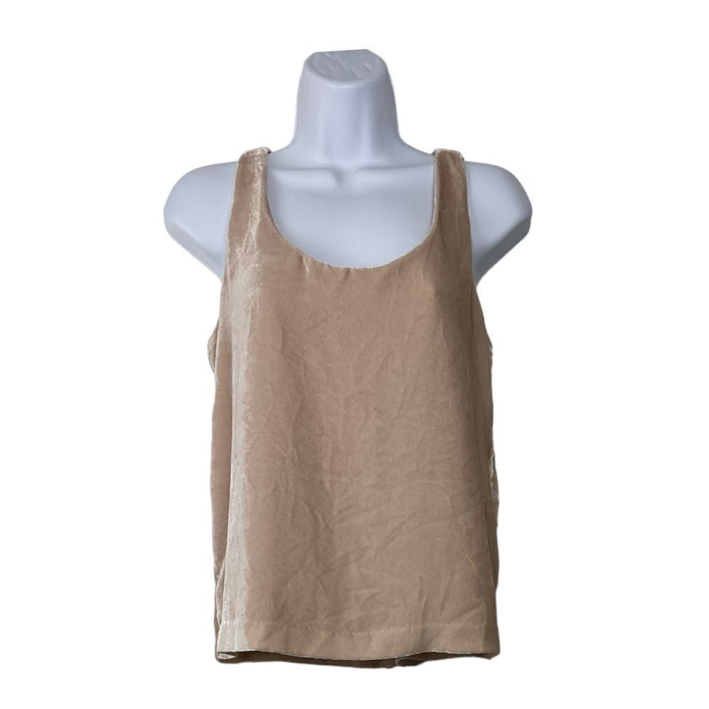 J. Crew Tank Top Womens Fairycore Velvet Sleeveless