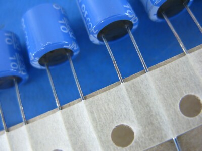 Lotto Di 5 Condensatori Elettrolitici Sprague 30D+ 150µF 25VCC - Made In USA, Serie Little-Lytic