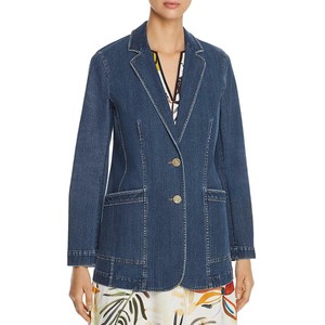 jaqueta jeans feminina tipo blazer