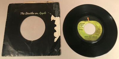 John Ono Lennon Instant Karma 45 Record | eBay