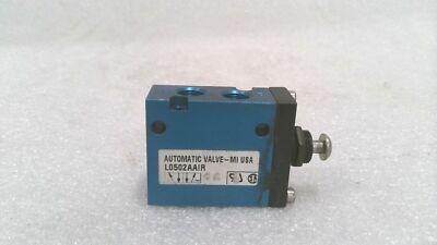 AUTOMATIC VALVE L0502AAIR PNEUMATIC VALVE, SOLENOID PILOT, 5/2, 1/8'' NPT