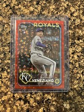 2024 Topps #425 Anthony Veneziano Rookie Red Foil /199 Royals