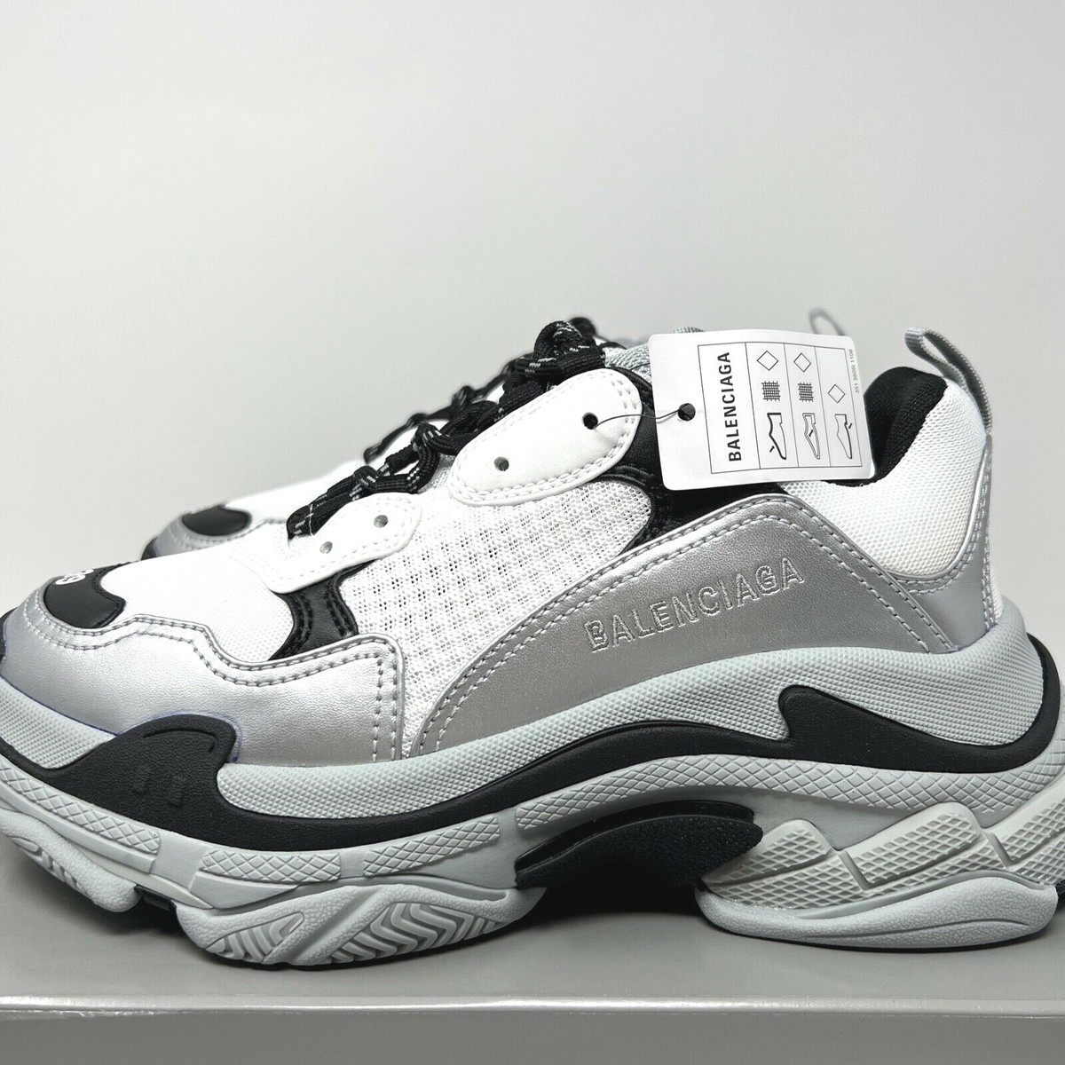 Balenciaga Triple S Women's Sneakers Size 39 EU / 9 US Grey