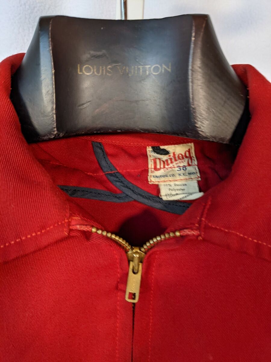 Unitog Union Made Vintage 40s Red Kansas City Worker Jacket Unitog Union Made Vintage 40s Red Kansas City Worker Jacket