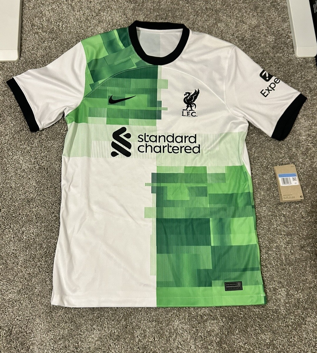 Liverpool FC Nike 23/24 Away Jersey White Mens Medium