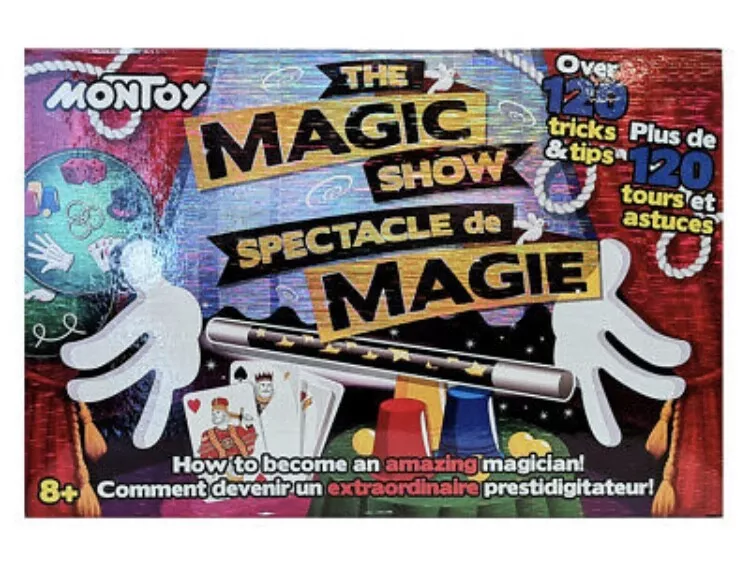 Playkidz Magic Show for Kids - Deluxe Set with Over 100 Tricks