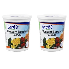 Jack's Classic 10-30-20 Blossom Booster Water-Soluble Fertilizer, 1.5lbs, 2 Pack