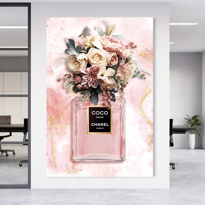 WANDBILD XXL COCO PARFUM LIFESTYLE ,KUNST ACRYLGLAS , LEINWAND ,POSTER HOME DEKO