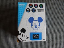 Disney Mickey and Friends Wecker mit Licht - Neu -