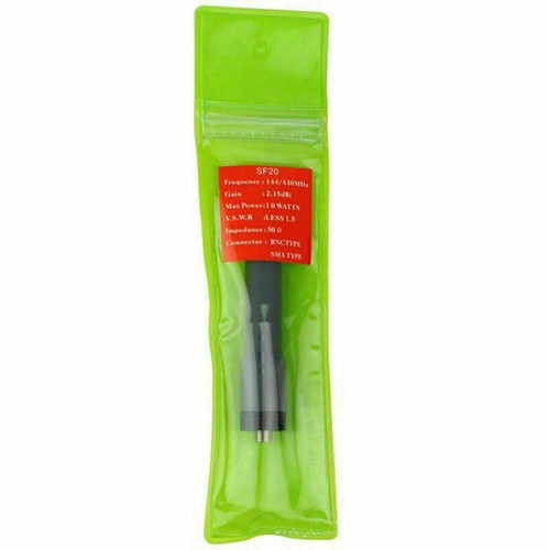 Dual Band 144/430MHz Soft Antenna SMA-F for Kenwood BAOFENG UV5R 888S radio - Zdjęcie 9 z 10