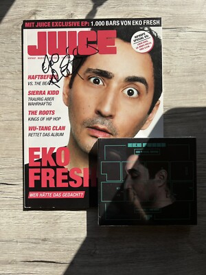 Eko Fresh - JUICE #160 handsigniert mit 500 / 700 / 1000 Bars 3 CD Edt. RAR NEU