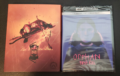 Orphan: First Kill (4K Ultra HD/Blu-ray Combo w/ Slipcover) - New, Sealed