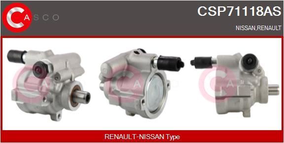 Pompe de direction hydraulique pour Laguna II 1.9 dCi et Espace IV 2.2 dCi