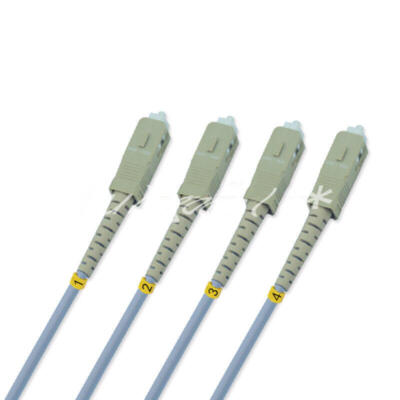 150M Armored SC-SC 1G Multimode 4 Strands Fiber Optic Cable 62.5/125 Patch Cord
