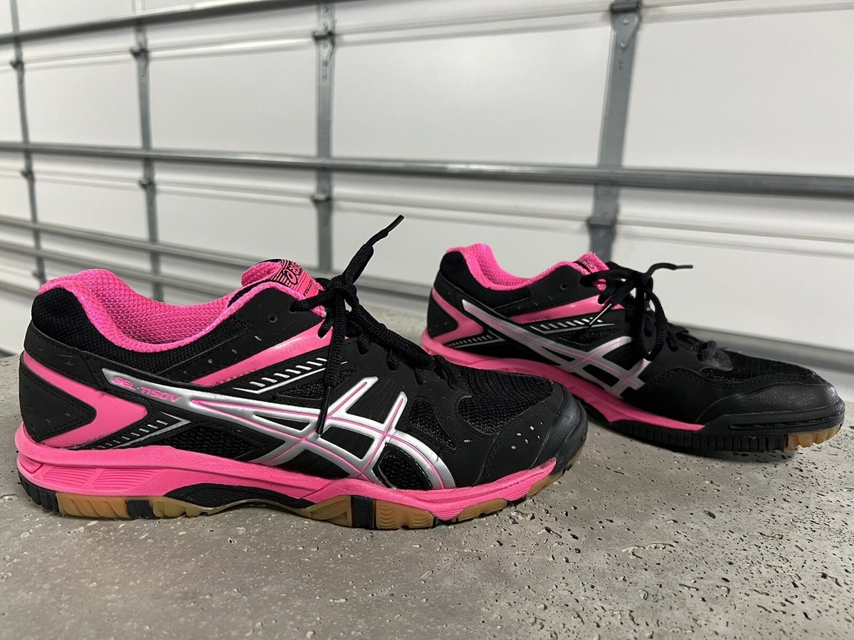 Asics Gel 1150 V Womens Athletic Volleyball Shoes Sz Black