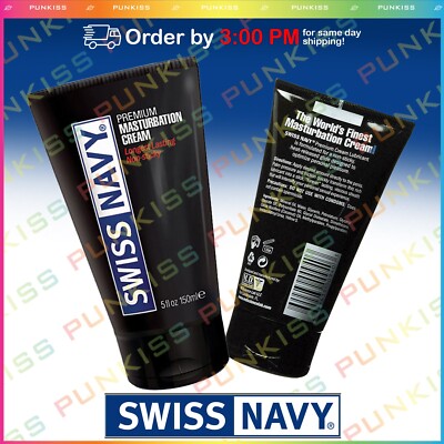 Swiss Navy Masturbation Cream Premium Personal Lubricant Lube Male Massage  Gel | eBay