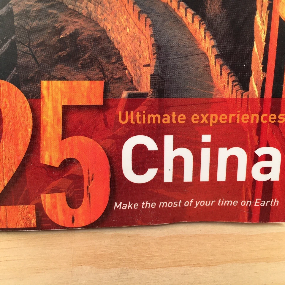 25 ULTIMATE EXPERIENCES: CHINA Mini Asia Travel Guide Book (2007) Paperback  - image 3 of 4